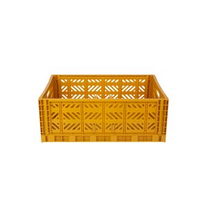 Aykasa Maxibox Foldable Crate Mustard