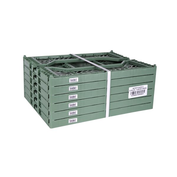 Aykasa Midibox Foldable Crate Almond Green