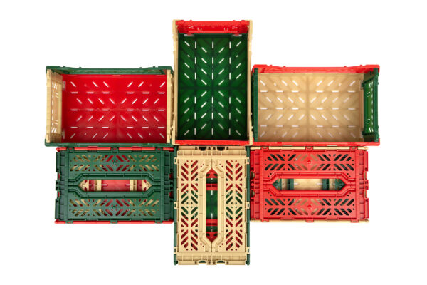 Aykasa Minibox Foldable Crate - Christmas Collection - 6 PIECES BUNDLE - Image 2