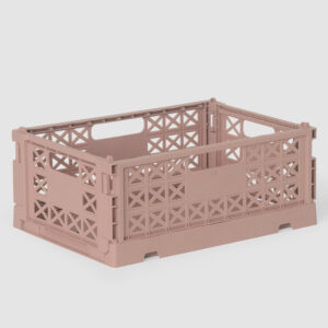 Gergerland Superior Collapsible Crate - Size 1 - Warm Blush - 6 pieces Bundle