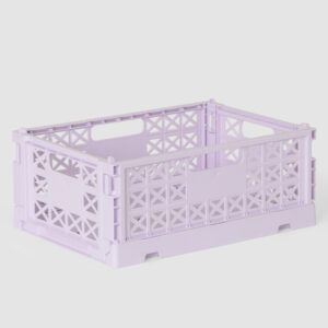 Gergerland Superior Collapsible Crate - Size 1 - Orchid - 6 pieces Bundle