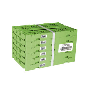 Aykasa Minibox Foldable Crate - Wasabi - 6 PIECES BUNDLE