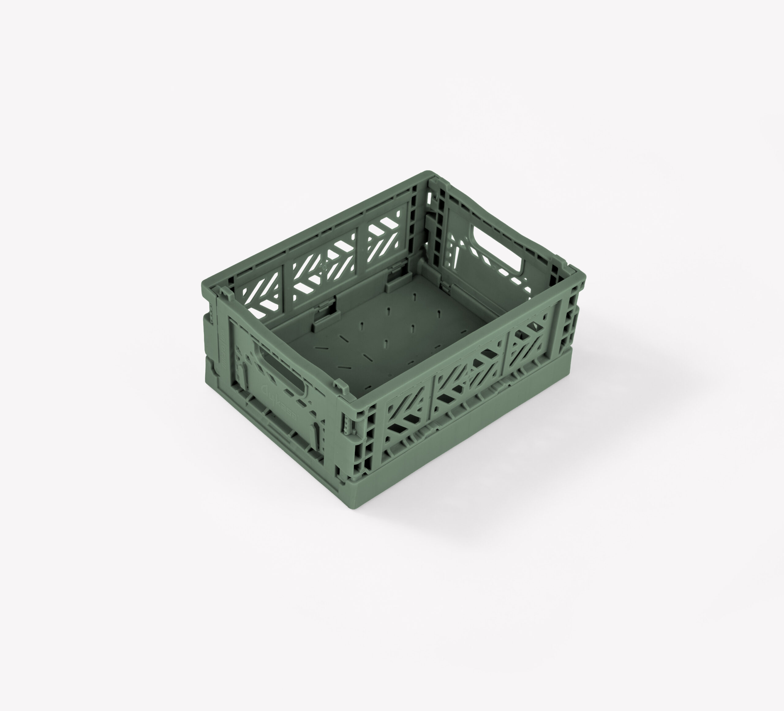 Aykasa Microbox Foldable Crate - Almond Green - 18 PIECES CARTON - Image 3