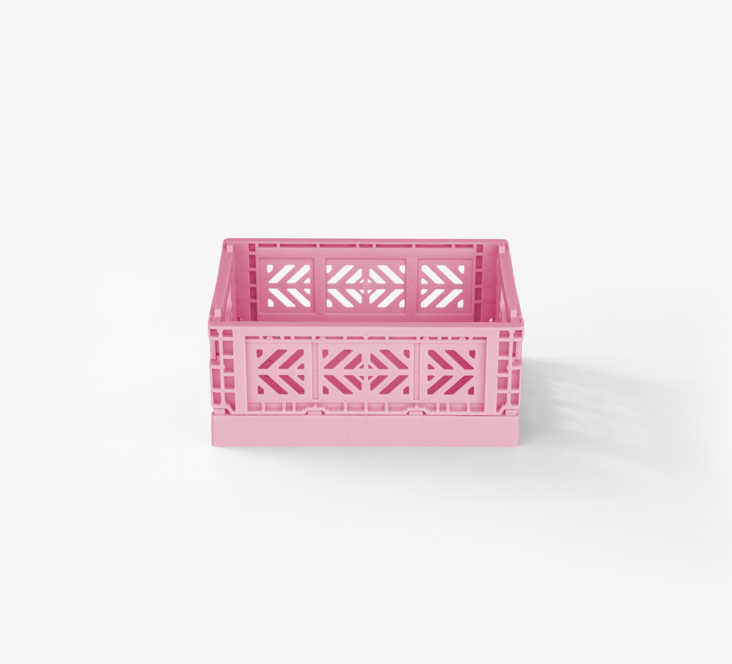 Aykasa Microbox Foldable Crate - Baby Pink - 18 PIECES CARTON