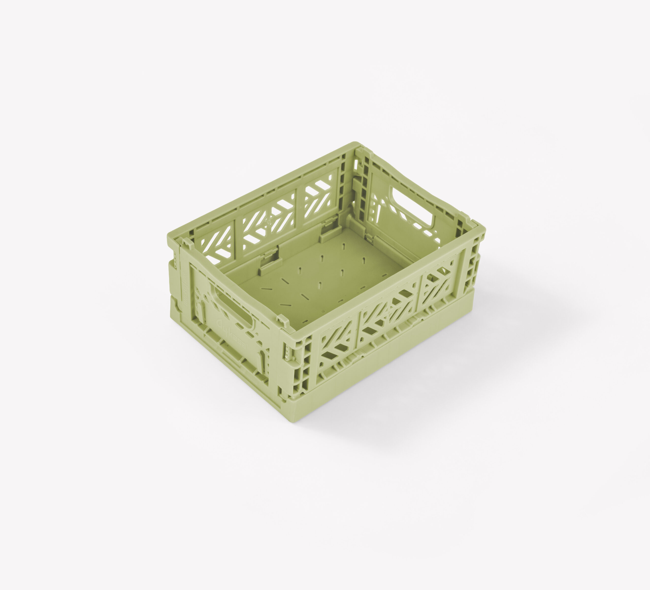 Aykasa Microbox Foldable Crate - Lime Cream - 18 PIECES CARTON - Image 3