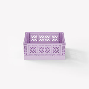 Aykasa Microbox Foldable Crate - Orchid - 18 PIECES CARTON