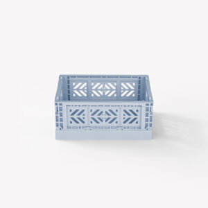 Aykasa Microbox Foldable Crate - Pale Blue - 18 PIECES CARTON