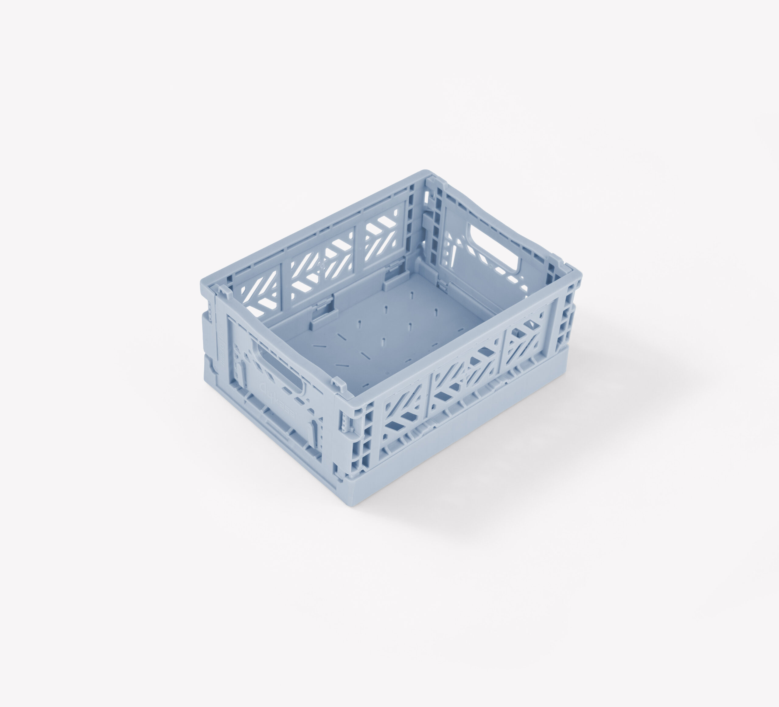 Aykasa Microbox Foldable Crate - Pale Blue - 18 PIECES CARTON - Image 3