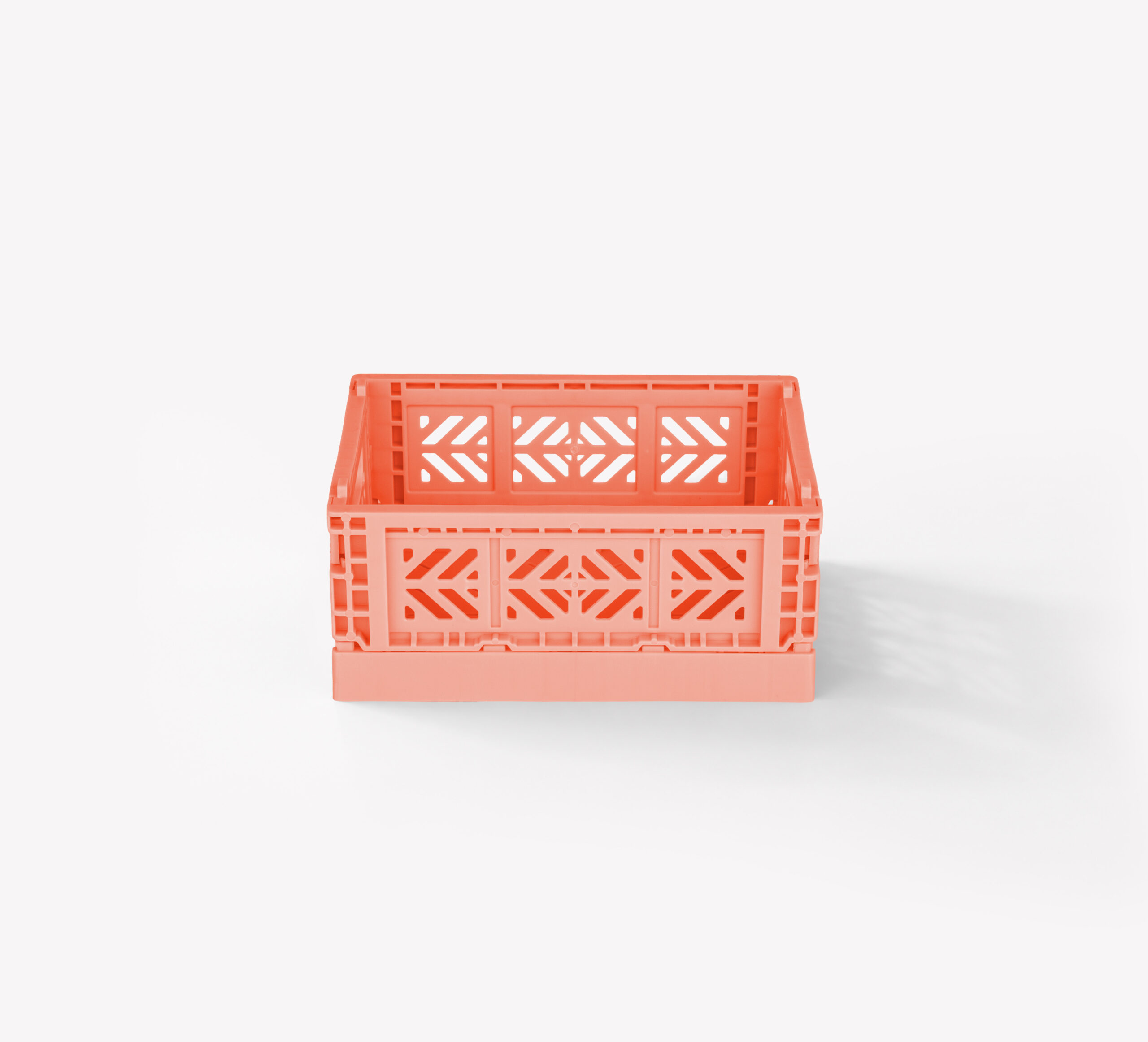 Aykasa Microbox Foldable Crate - Salmon Pink - 18 PIECES CARTON