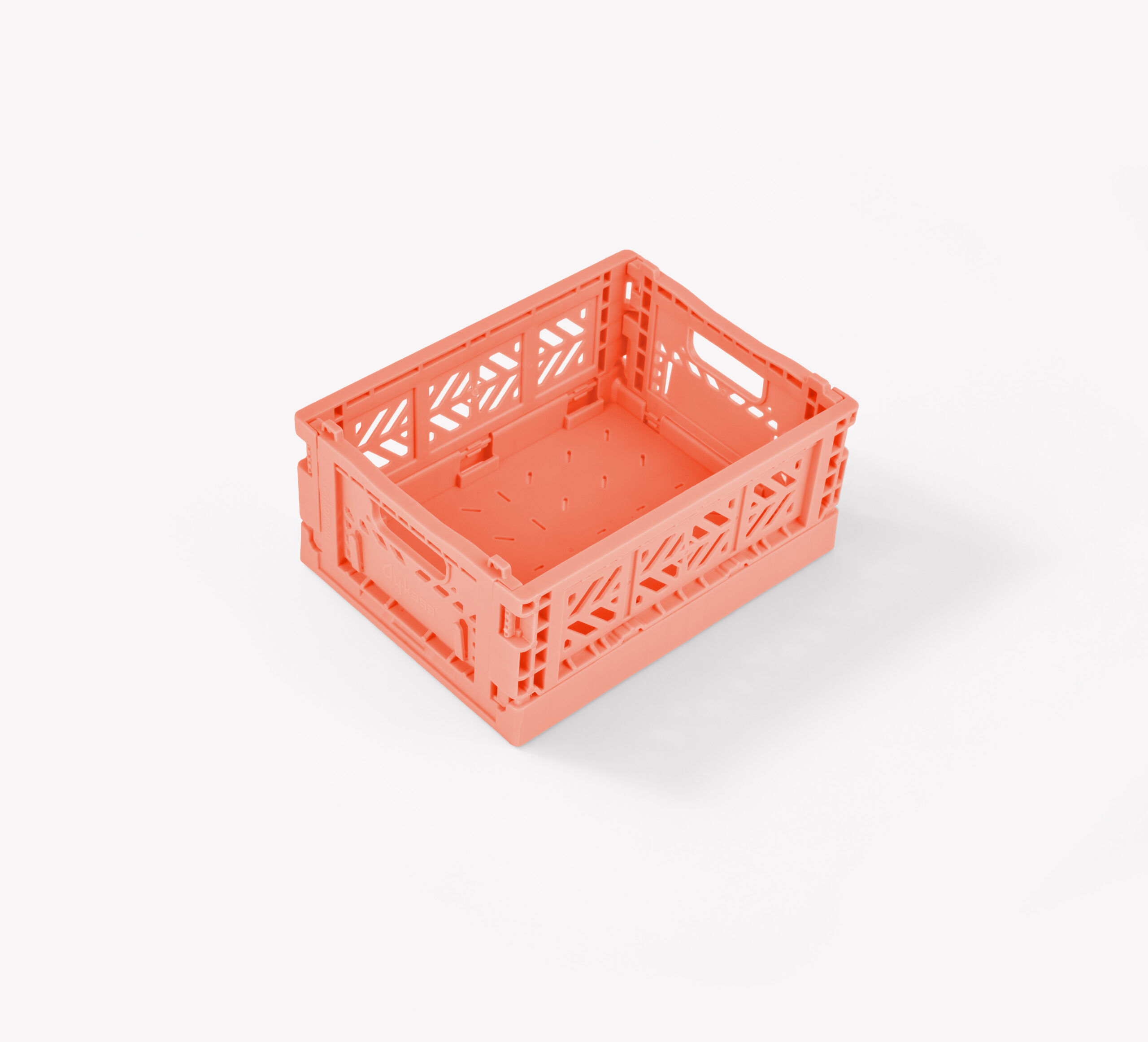Aykasa Microbox Foldable Crate - Salmon Pink - 18 PIECES CARTON - Image 3