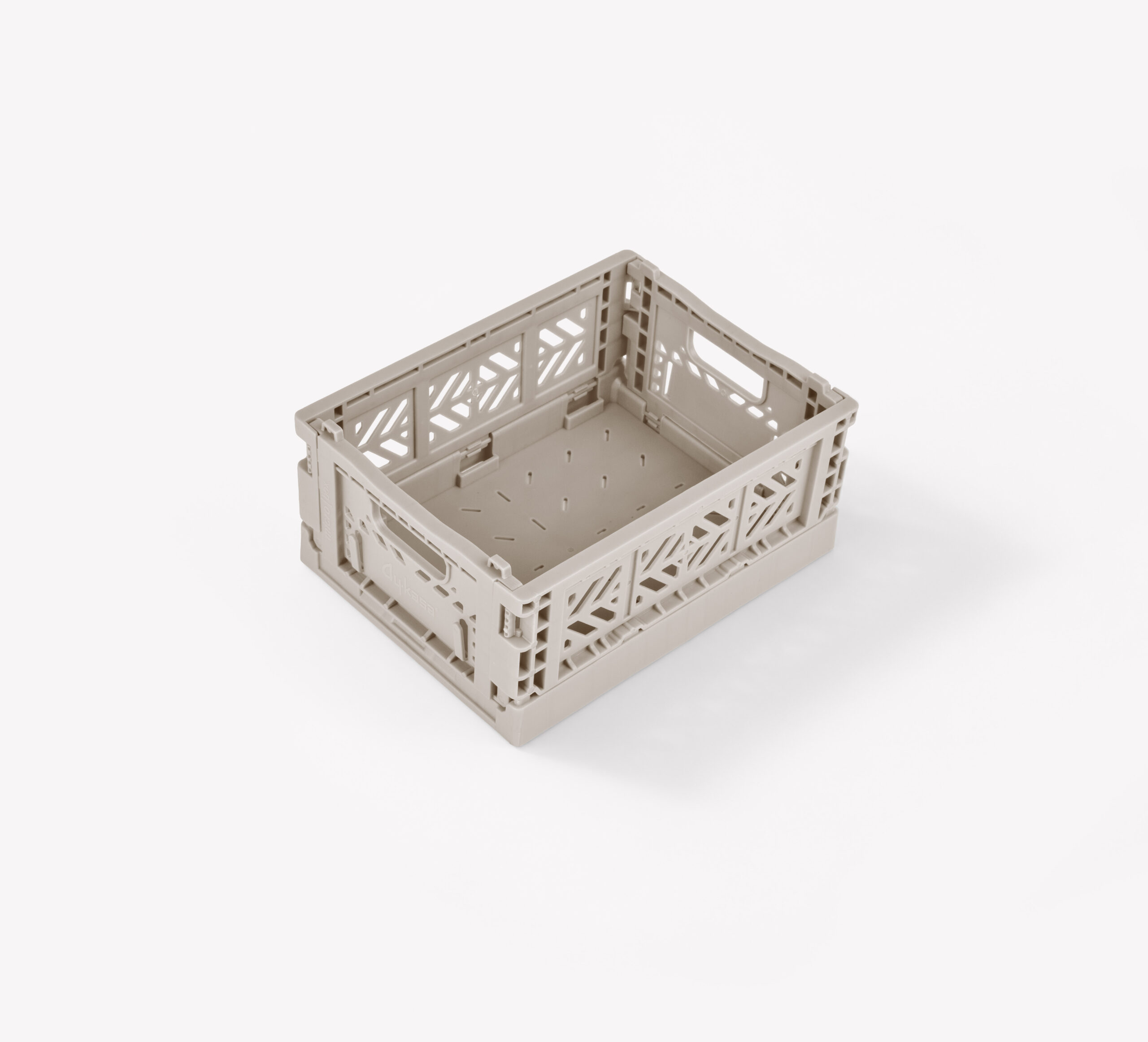Aykasa Microbox Foldable Crate - Sand - 18 PIECES CARTON - Image 3
