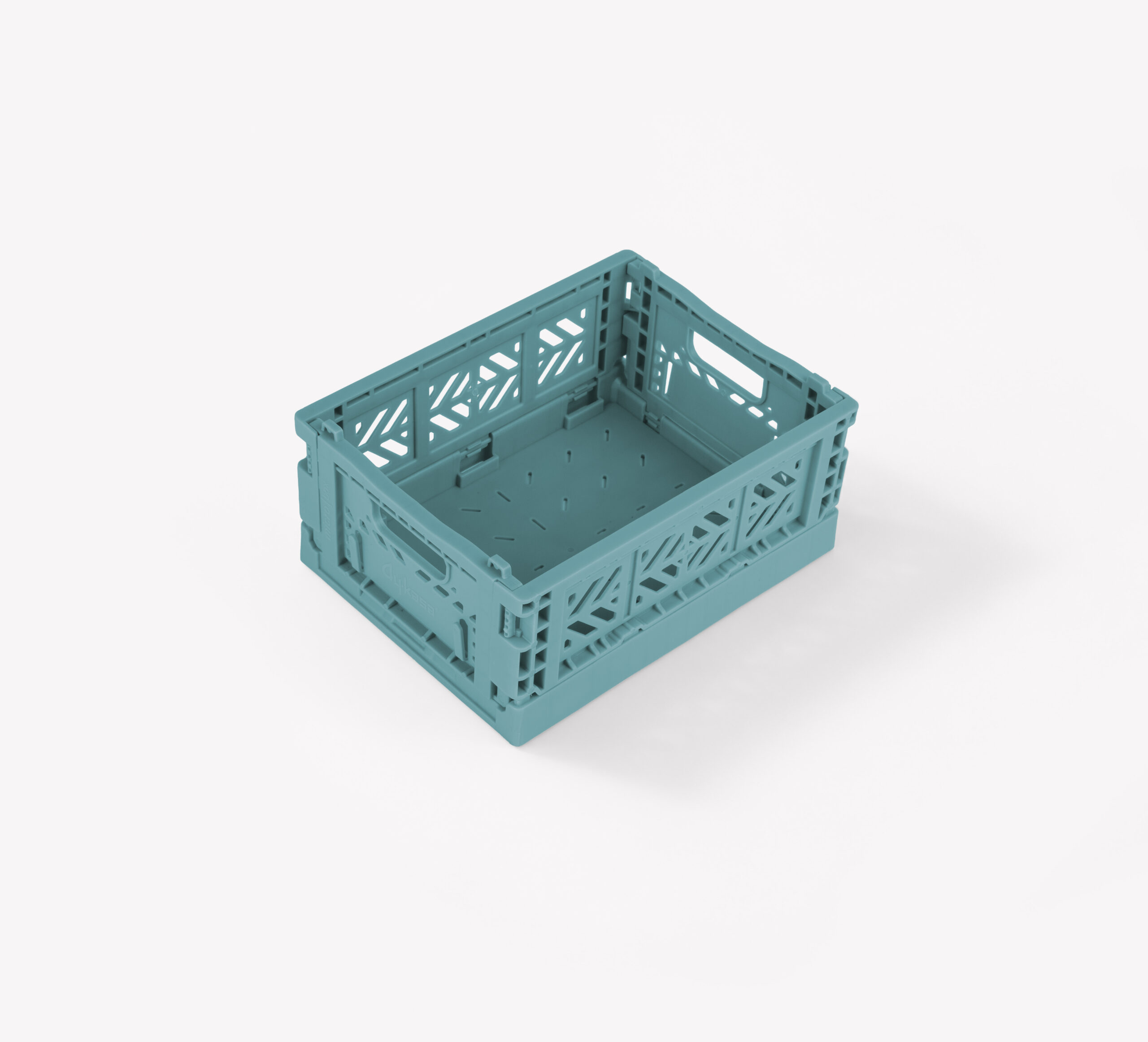 Aykasa Microbox Foldable Crate - Teal - 18 PIECES CARTON - Image 4