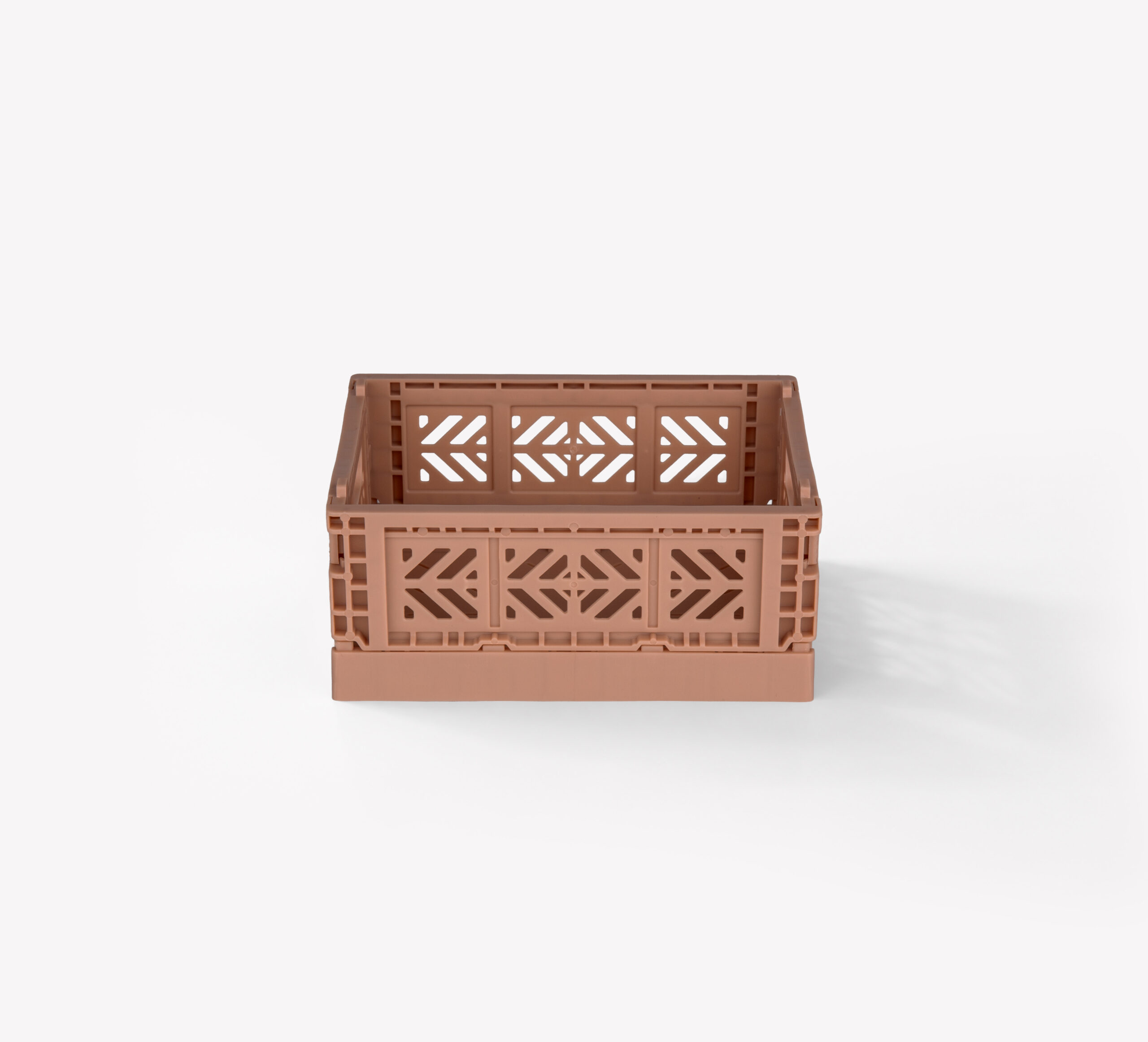 Aykasa Microbox Foldable Crate - Warm Taupe - 18 PIECES CARTON
