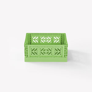 Aykasa Microbox Foldable Crate - Wasabi - 18 PIECES CARTON